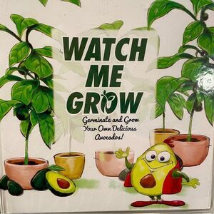 Watch Me Grow Avoseedo SCIENCE EXPERIMENT BOTANY avocado tree growing kit NIB 🥑